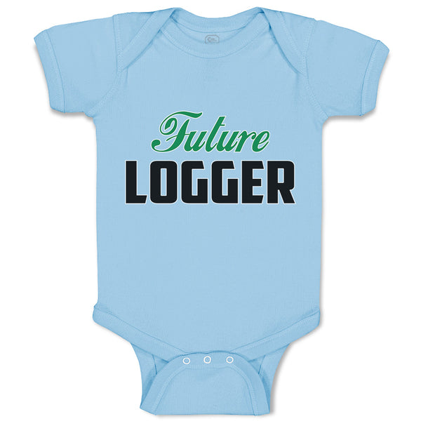 Baby Clothes Future Logger Baby Bodysuits Boy & Girl Newborn Clothes Cotton