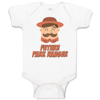 Baby Clothes Future Park Ranger Baby Bodysuits Boy & Girl Newborn Clothes Cotton