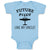 Baby Clothes Future Pilot like My Uncle Baby Bodysuits Boy & Girl Cotton