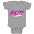 Baby Clothes Future Pilot Baby Bodysuits Boy & Girl Newborn Clothes Cotton