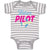 Baby Clothes Future Pilot Baby Bodysuits Boy & Girl Newborn Clothes Cotton