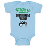 Baby Clothes Future Sustainable Farmer Baby Bodysuits Boy & Girl Cotton