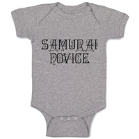 Baby Clothes Samurai Novice Baby Bodysuits Boy & Girl Newborn Clothes Cotton