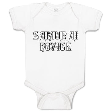Baby Clothes Samurai Novice Baby Bodysuits Boy & Girl Newborn Clothes Cotton