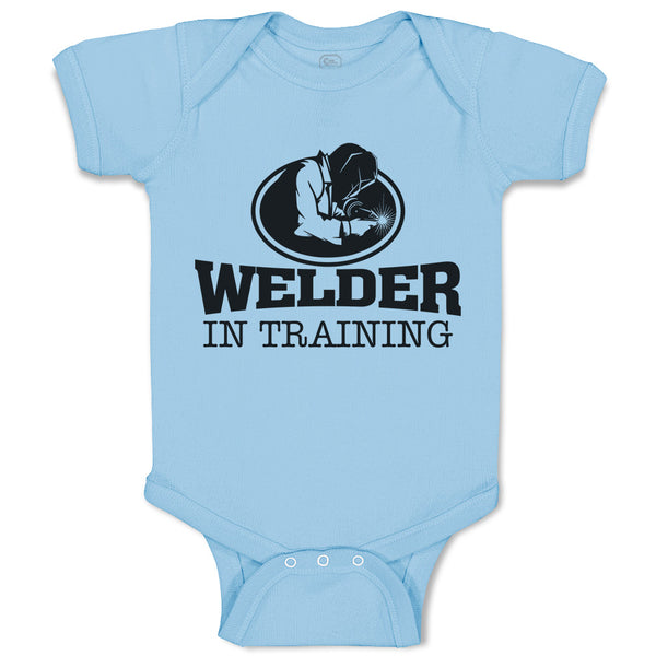 Baby Clothes Welder in Training Baby Bodysuits Boy & Girl Newborn Clothes Cotton