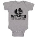 Baby Clothes Welder in Training Baby Bodysuits Boy & Girl Newborn Clothes Cotton