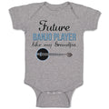 Baby Clothes Future Banjo Player like My Grandpa Baby Bodysuits Cotton