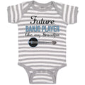 Baby Clothes Future Banjo Player like My Grandpa Baby Bodysuits Cotton