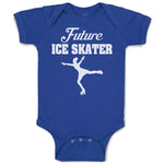 Baby Clothes Future Ice Skater Baby Bodysuits Boy & Girl Newborn Clothes Cotton
