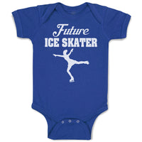 Baby Clothes Future Ice Skater Baby Bodysuits Boy & Girl Newborn Clothes Cotton