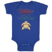Baby Clothes Future Sumo Wrestler Baby Bodysuits Boy & Girl Cotton