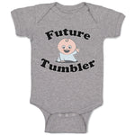 Baby Clothes Future Tumbler Baby Bodysuits Boy & Girl Newborn Clothes Cotton