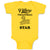 Baby Clothes Future Volleyball Star Baby Bodysuits Boy & Girl Cotton