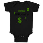Baby Clothes Future Billionaire Dollar Symbols Baby Bodysuits Boy & Girl Cotton