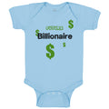 Baby Clothes Future Billionaire Dollar Symbols Baby Bodysuits Boy & Girl Cotton