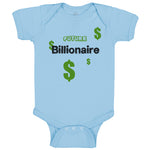 Baby Clothes Future Billionaire Dollar Symbols Baby Bodysuits Boy & Girl Cotton