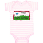 Baby Clothes Future Lawn Mower Picture of A Blue Bird Baby Bodysuits Cotton