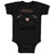 Baby Clothes Future Nerd Picture Black Nerdy Glasses Baby Bodysuits Cotton