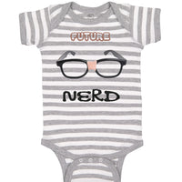 Future Nerd Picture Black Nerdy Glasses