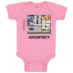 Baby Clothes Future Architect Funny Style B Baby Bodysuits Boy & Girl Cotton