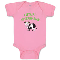 Baby Clothes Future Veterinarian Future Profession Baby Bodysuits Cotton