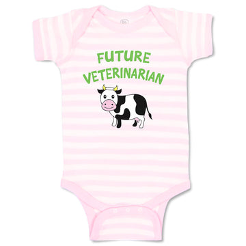 Baby Clothes Future Veterinarian Future Profession Baby Bodysuits Cotton
