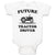 Baby Clothes Future Tractor Driver Baby Bodysuits Boy & Girl Cotton