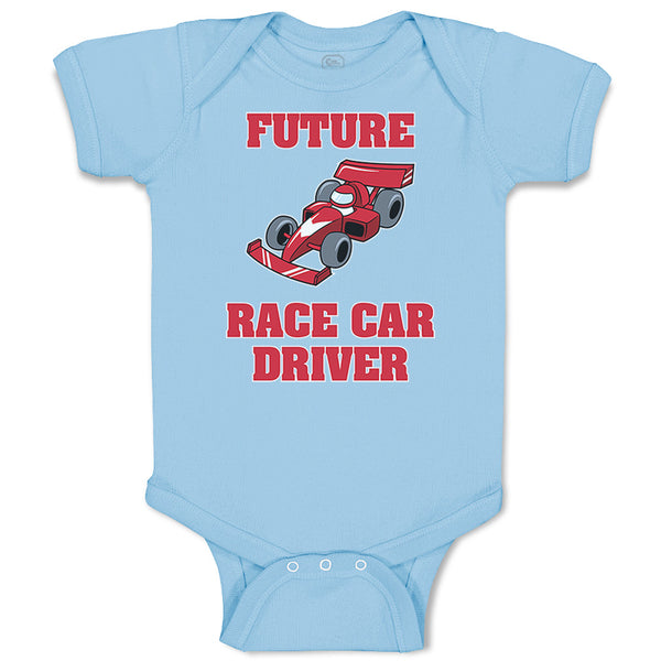 Baby Clothes Future Race Car Driver Racing Style A Baby Bodysuits Cotton