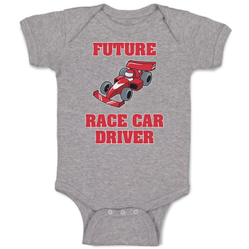 Baby Clothes Future Race Car Driver Racing Style A Baby Bodysuits Cotton