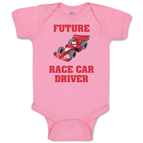 Baby Clothes Future Race Car Driver Racing Style A Baby Bodysuits Cotton