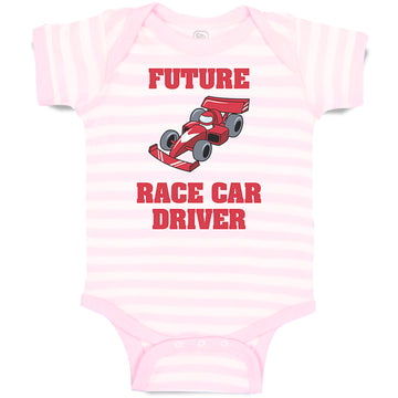Baby Clothes Future Race Car Driver Racing Style A Baby Bodysuits Cotton