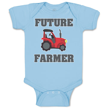 Baby Clothes Future Farmer Farming Style B Baby Bodysuits Boy & Girl Cotton