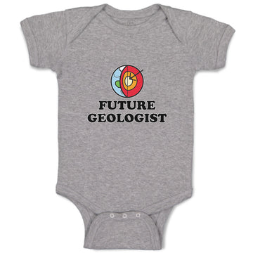 Baby Clothes Future Geologist Future Profession Baby Bodysuits Boy & Girl Cotton
