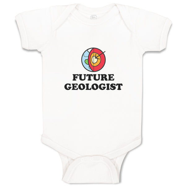 Baby Clothes Future Geologist Future Profession Baby Bodysuits Boy & Girl Cotton