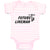 Baby Clothes Future Lineman Style B Baby Bodysuits Boy & Girl Cotton