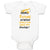 Baby Clothes Future Crane Operator like My Daddy! Style B Baby Bodysuits Cotton