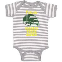 Baby Clothes Future Garbage Truck Driver Baby Bodysuits Boy & Girl Cotton