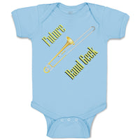 Baby Clothes Future Band Geek Trombone Baby Bodysuits Boy & Girl Cotton