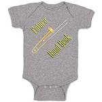 Baby Clothes Future Band Geek Trombone Baby Bodysuits Boy & Girl Cotton