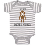 Baby Clothes Future Grease Monkey Car Racing Funny Humor Baby Bodysuits Cotton