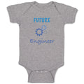 Baby Clothes Future Engineer Future Profession Baby Bodysuits Boy & Girl Cotton