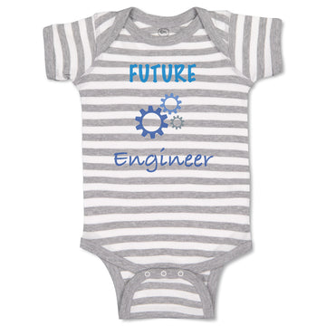 Baby Clothes Future Engineer Future Profession Baby Bodysuits Boy & Girl Cotton