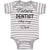 Baby Clothes Future Dentist like My Dad Baby Bodysuits Boy & Girl Cotton