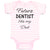 Baby Clothes Future Dentist like My Dad Baby Bodysuits Boy & Girl Cotton