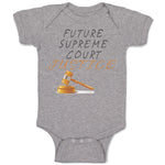 Baby Clothes Future Supreme Court Justice #1 Baby Bodysuits Boy & Girl Cotton