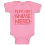 Baby Clothes Future Anime Nerd Funny Humor Baby Bodysuits Boy & Girl Cotton