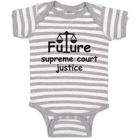 Baby Clothes Future Supreme Court Justice #2 Baby Bodysuits Boy & Girl Cotton