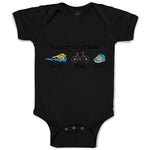 Baby Clothes Future Triathlete Swim Bike Run Baby Bodysuits Boy & Girl Cotton