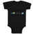 Baby Clothes Future Triathlete Swim Bike Run Baby Bodysuits Boy & Girl Cotton