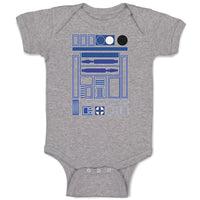 Baby Clothes Image Lines and Squares Funny Nerd Geek Baby Bodysuits Cotton